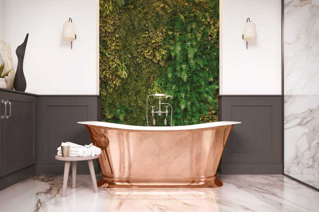Luxury bathroom rendering