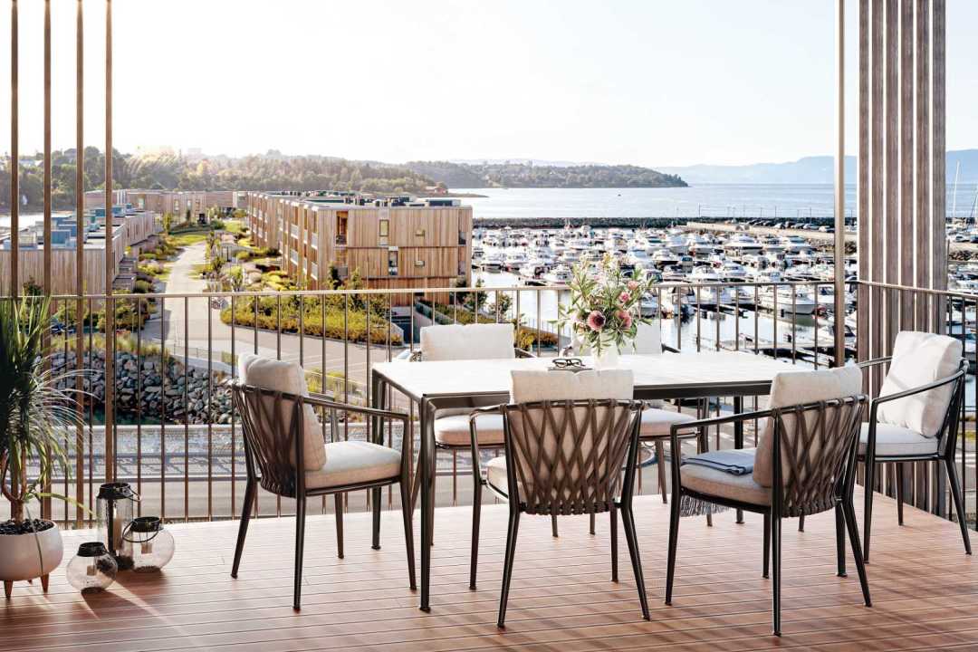 Terrace lifestyle rendering