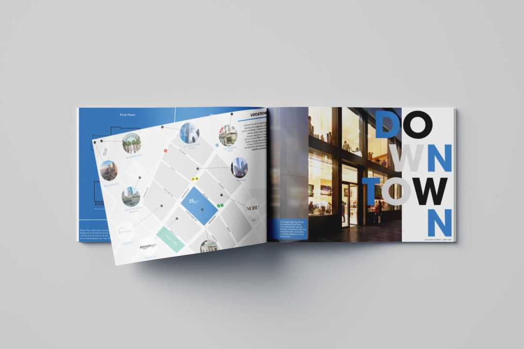Real estate brochure design