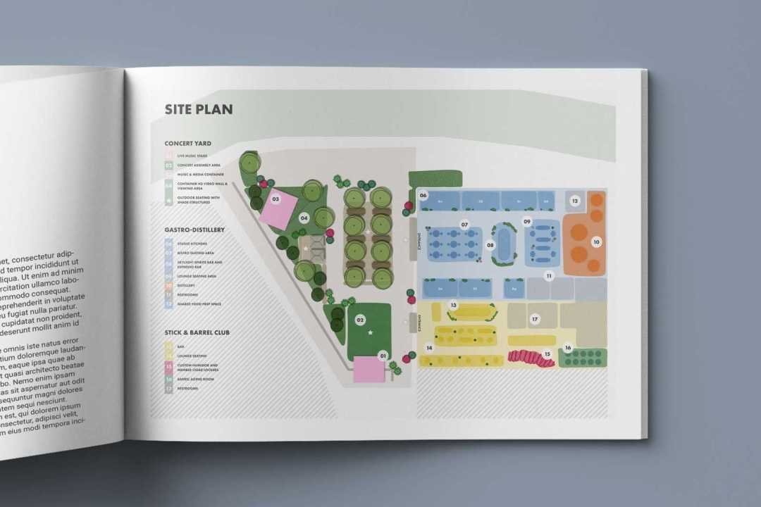 Site plan illustration
