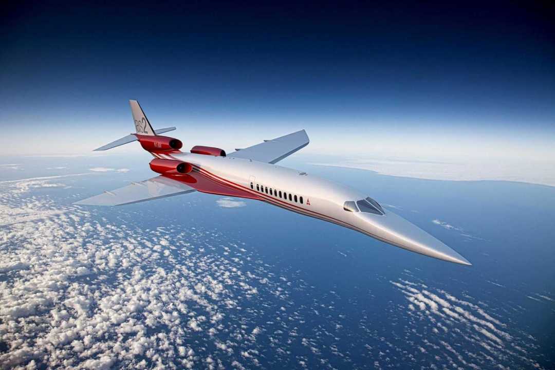 Aerion Supersonic jet visualisation