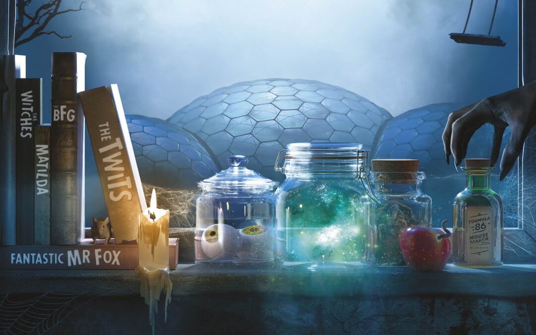 Creative campaign for the Eden Project with Gendall Design - Halloweden