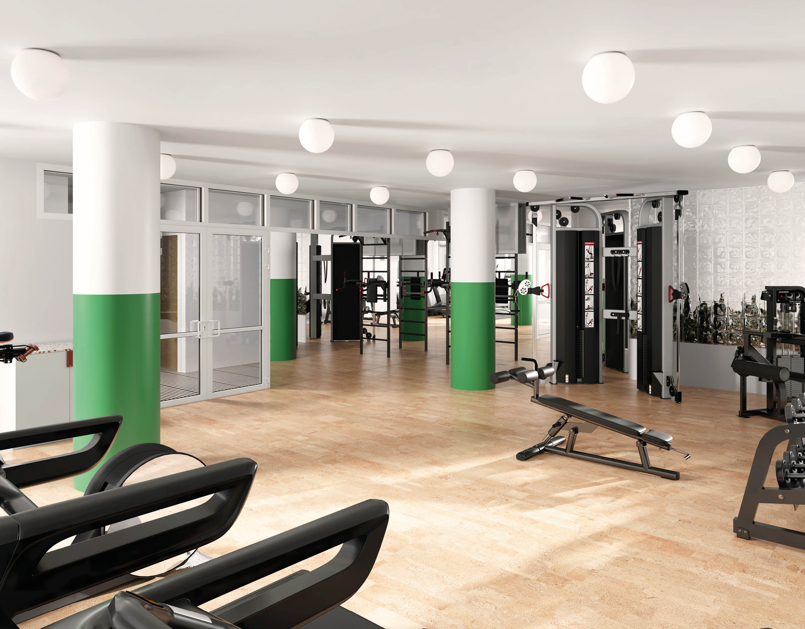 SandersStudios_Pearlstone_Montage_Gym Rendering