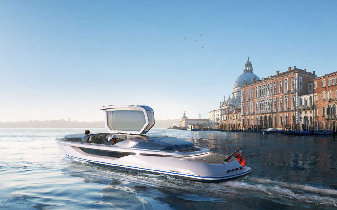 Gladius Limousine Superyacht Tender CGI & Interactive AR