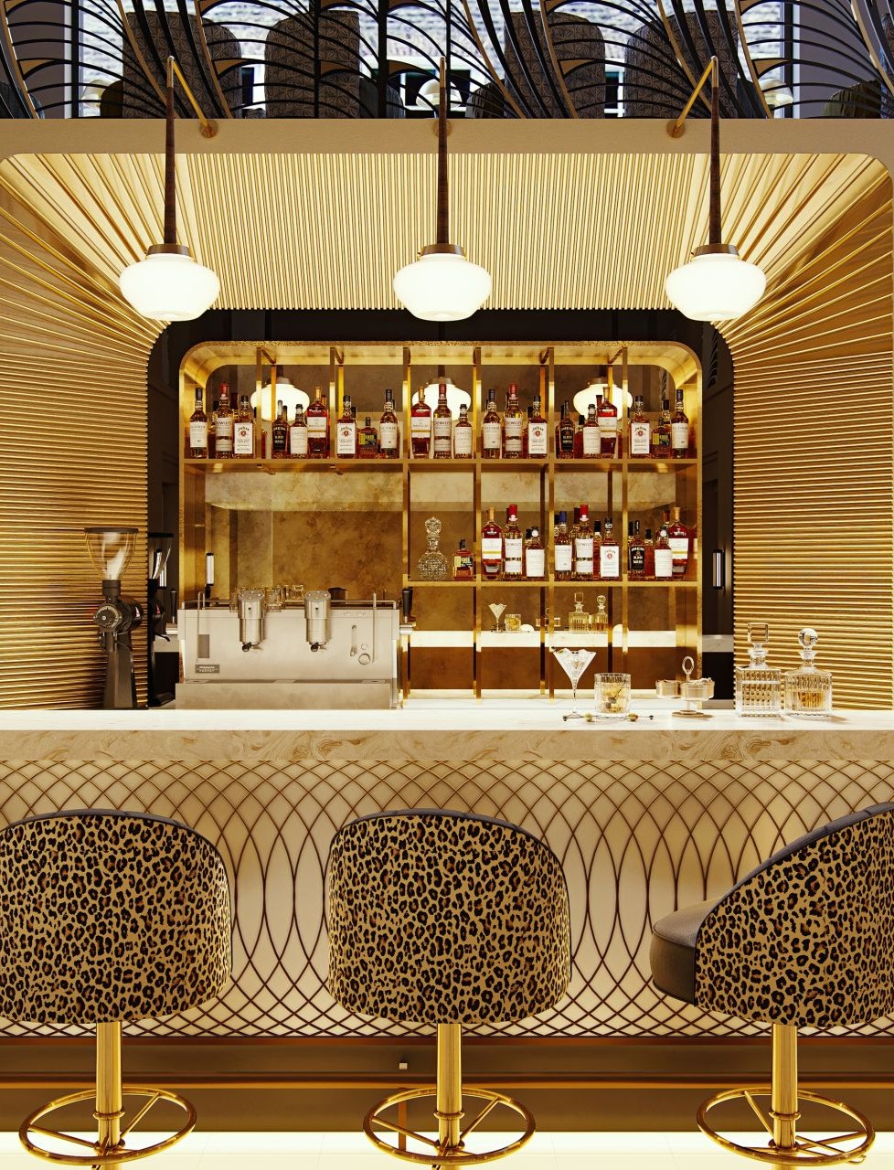 The Other House Covent Garden Bar Rendering